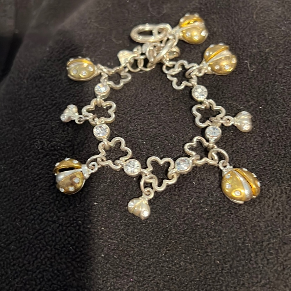 Lady bug bracelet